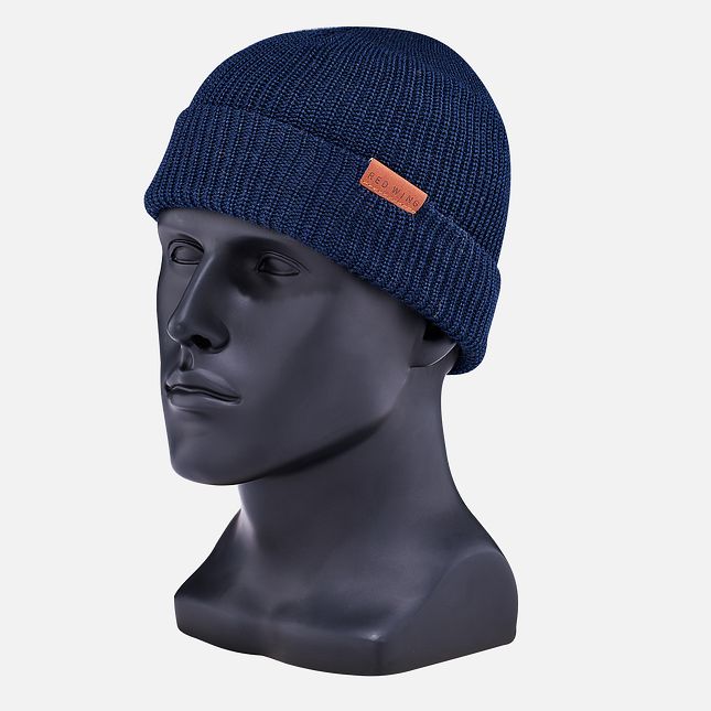 Red Wing Merino Ull Knit Hatt Unisex Marineblå | 9761-HPKFS