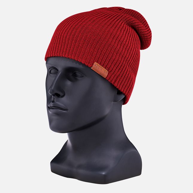 Red Wing Merino Ull Knit Hatt Unisex Rød | 5048-RTSJU