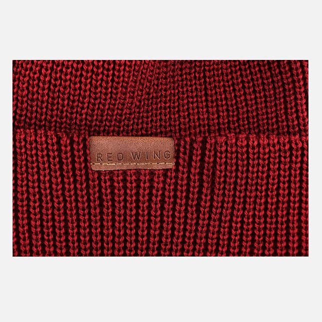 Red Wing Merino Ull Knit Hatt Unisex Rød | 5048-RTSJU