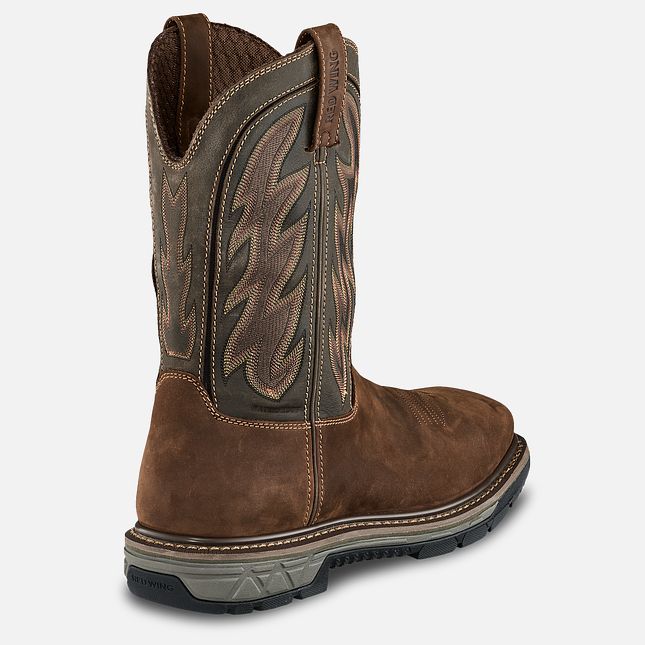 Red Wing Rio Flex 11-inch Vanntette, Pull-On Arbeidsstøvler Herre Brune | 0578-QCWFM