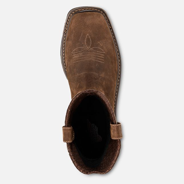 Red Wing Rio Flex 11-inch Vanntette, Pull-On Arbeidsstøvler Herre Brune | 0578-QCWFM