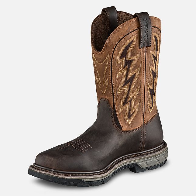 Red Wing Rio Flex 11-inch Vanntette, Pull-On Arbeidsstøvler Herre Brune | 8503-FPYQA