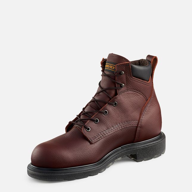 Red Wing Supersole® 2.0 6-inch Vanntette Arbeidsstøvler Herre Brune | 1246-VUPMH