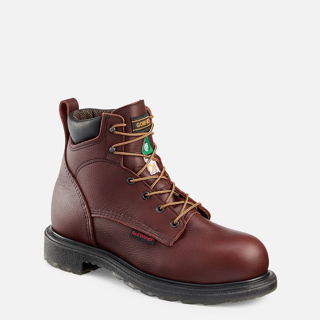 Red Wing Supersole® 2.0 6-inch Vanntette CSA Arbeidssko Herre Brune | 2970-ZSGOC