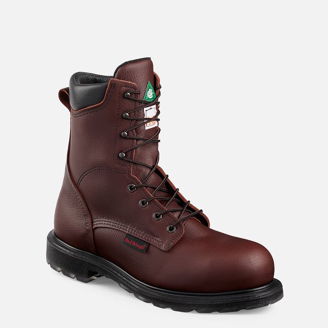 Red Wing Supersole® 2.0 8-inch CSA Arbeidsstøvler Herre Brune | 0186-GEDNR