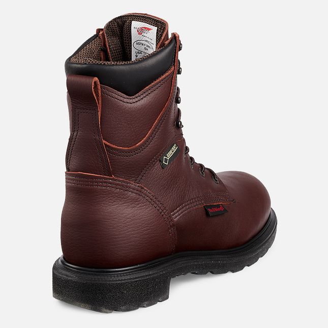 Red Wing Supersole® 2.0 8-inch Insulated, Vanntette Arbeidsstøvler Herre Brune | 1365-HTMJR