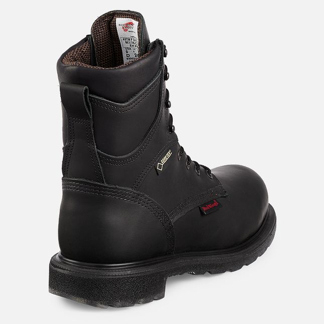 Red Wing Supersole® 2.0 8-inch Insulated, Vanntette CSA Vernesko Herre Svarte | 2059-WNQVR