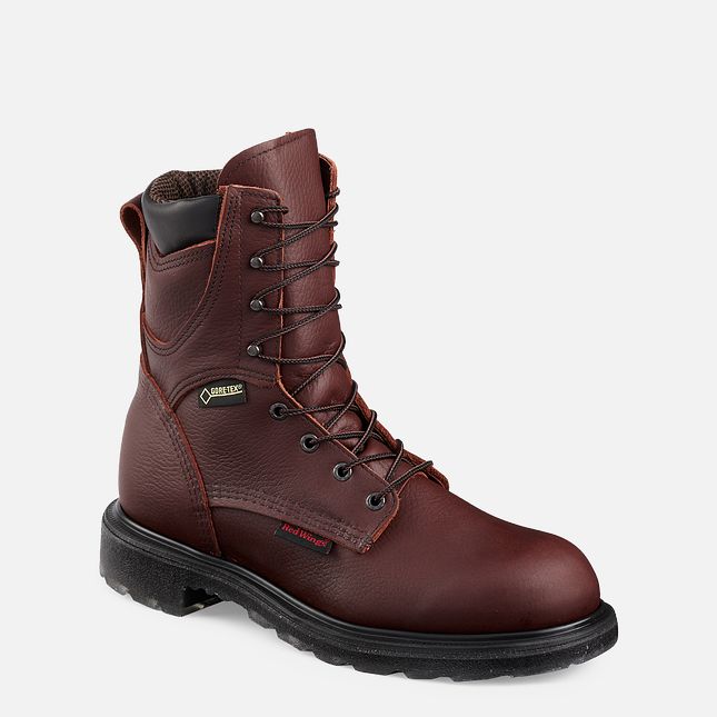 Red Wing Supersole® 2.0 8-inch Vanntette Arbeidsstøvler Herre Brune | 0537-VBJZR