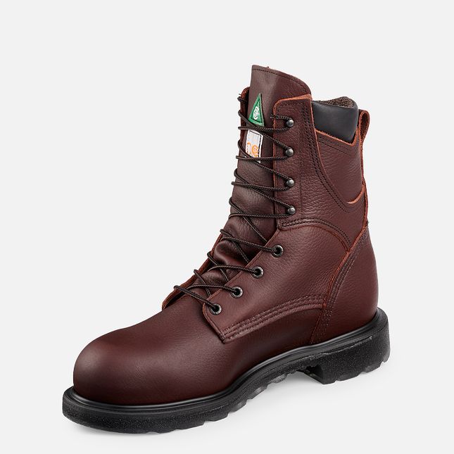 Red Wing Supersole® 2.0 8-inch Vanntette CSA Vernesko Herre Brune | 3524-LFAYG