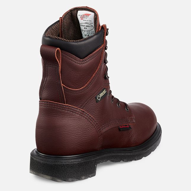 Red Wing Supersole® 2.0 8-inch Vanntette Sko Herre Brune | 9052-UFXOD