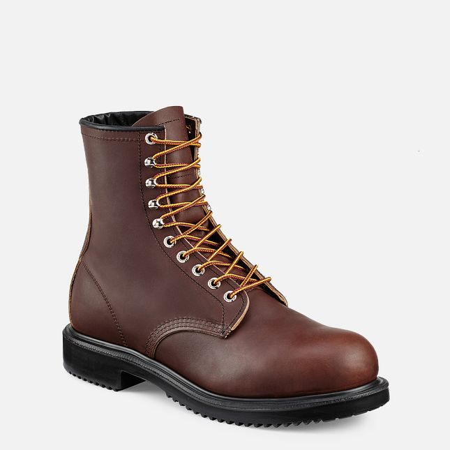 Red Wing Supersole® 8-inch Arbeidsstøvler Herre Brune | 7382-QMJLZ