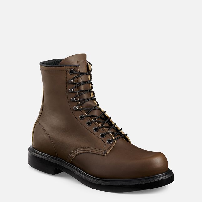 Red Wing Supersole® 8-inch Arbeidsstøvler Herre Brune | 7591-KHOYP