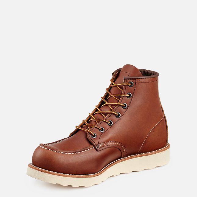 Red Wing Traction Tred 6-inch Arbeidsstøvler Herre Brune | 1867-FRSAY