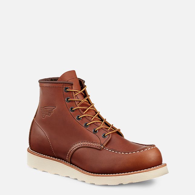 Red Wing Traction Tred 6-inch Arbeidsstøvler Herre Brune | 1867-FRSAY