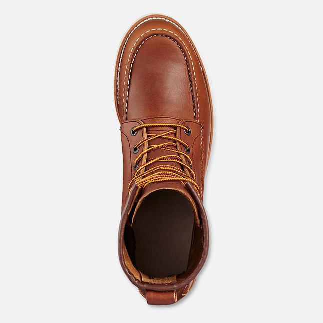 Red Wing Traction Tred 8-inch Arbeidsstøvler Herre Brune | 5086-FXERO