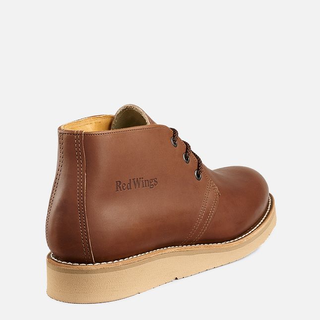 Red Wing Traction Tred Chukka Arbeidsstøvler Herre Brune | 3265-KGNXE