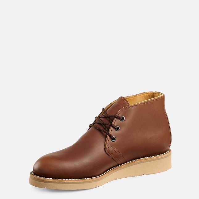 Red Wing Traction Tred Chukka Arbeidsstøvler Herre Brune | 3265-KGNXE