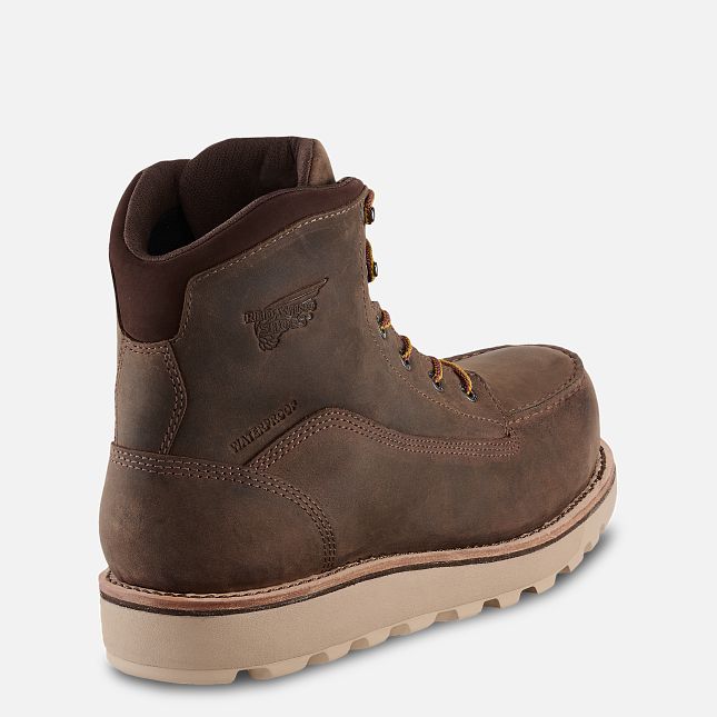 Red Wing Traction Tred Lite 6-inch Vanntette Sko Herre Brune | 0129-YCWIL