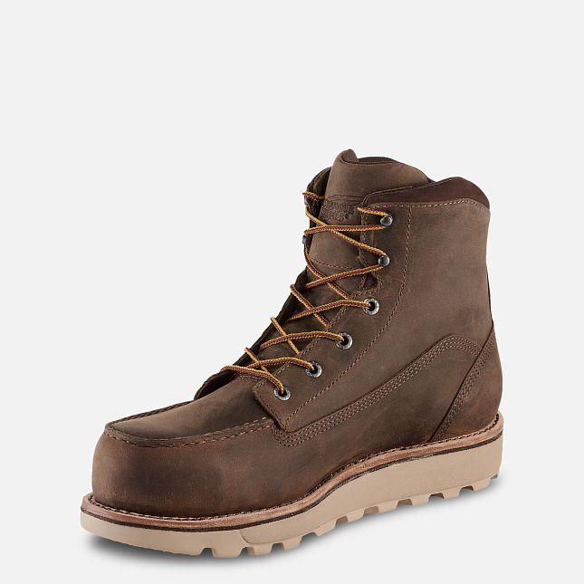 Red Wing Traction Tred Lite 6-inch Vanntette Sko Herre Brune | 0129-YCWIL