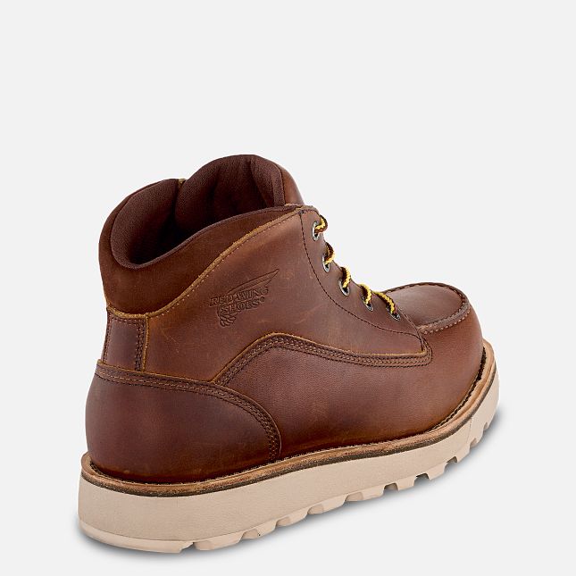 Red Wing Traction Tred Lite Chukka Vanntette Sko Herre Brune | 8063-UFTEG