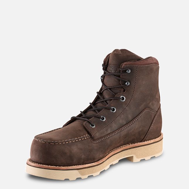 Red Wing Traction Tred Lite Traction Tred Lite 6-inch Arbeidsstøvler Herre Brune | 5162-AYKLB