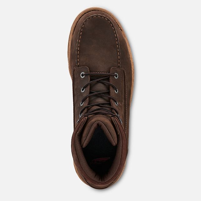 Red Wing Traction Tred Lite Traction Tred Lite 6-inch Arbeidsstøvler Herre Brune | 5162-AYKLB