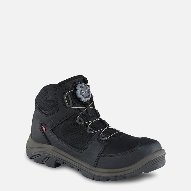 Red Wing Tradesman 5-inch Hiker Vanntette Sko Herre Svarte | 6394-WXRSI