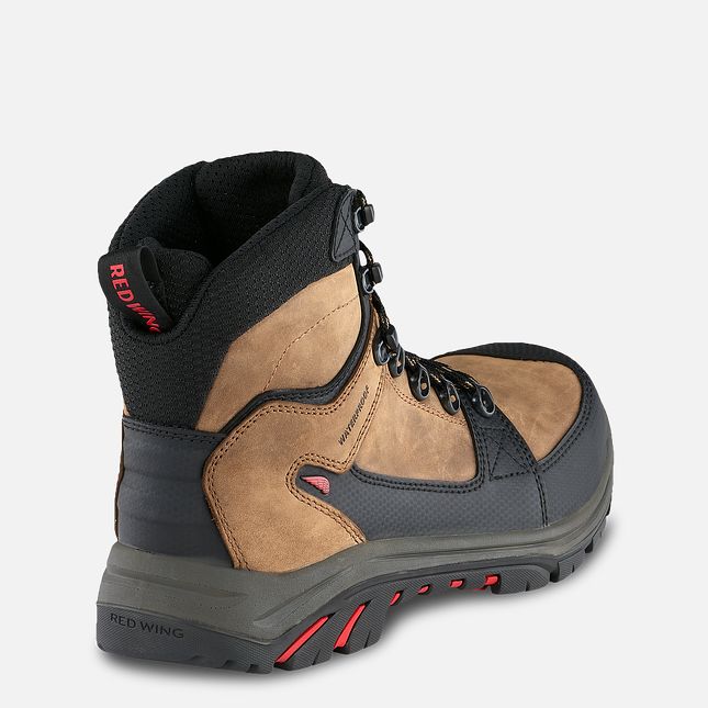 Red Wing Tradesman 6-inch CSA Vanntette Sko Herre Brune | 0531-HKJNU