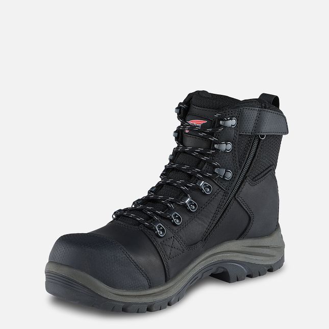 Red Wing Tradesman 6-inch Side-Zip Vanntette Sko Herre Svarte | 1697-GAFUJ