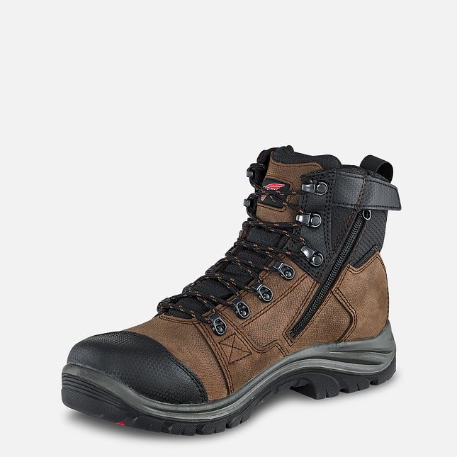 Red Wing Tradesman 6-inch Vanntette Arbeidsstøvler Herre Brune | 1649-KOCMV