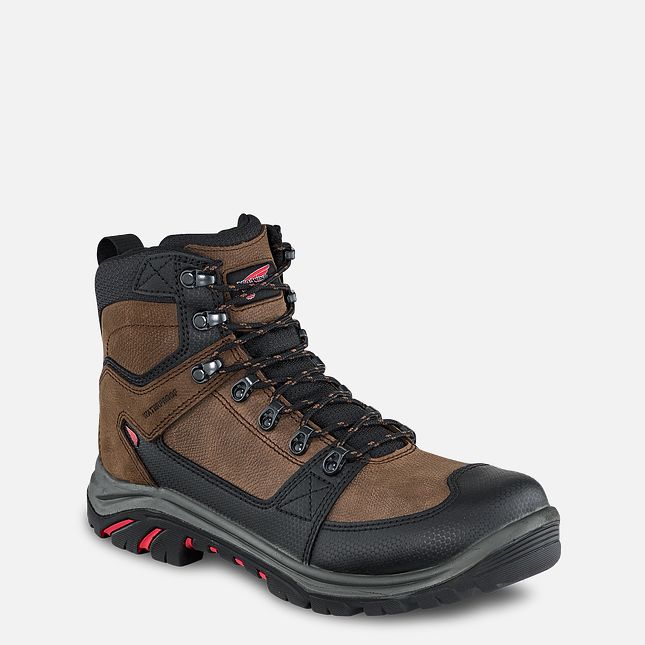 Red Wing Tradesman 6-inch Vanntette Arbeidsstøvler Herre Brune | 1649-KOCMV