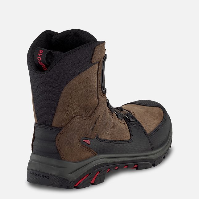 Red Wing Tradesman 8-inch BOA® CSA Vanntette Sko Herre Brune | 8093-ZCGNA