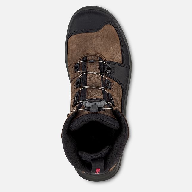 Red Wing Tradesman 8-inch BOA® CSA Vanntette Sko Herre Brune | 8093-ZCGNA