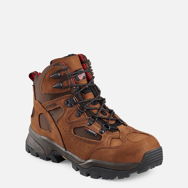 Red Wing Truhiker 6-inch Vanntette Hiker Arbeidsstøvler Herre Brune | 7305-TSEQB