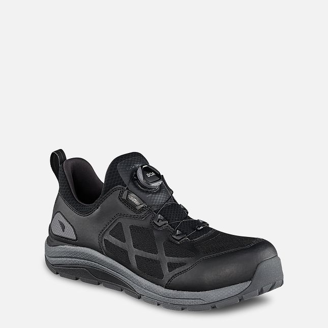 Red Wing Cooltech™ Athletics Atletiske Vernesko Herre Svarte | 4983-OXBQW