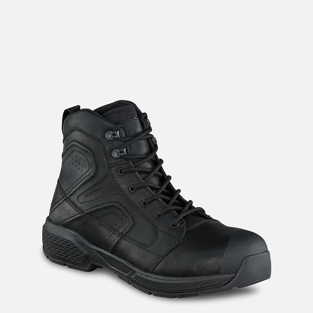 Red Wing Exos Lite 6-inch Vanntette Sko Herre Svarte | 9526-VISTC