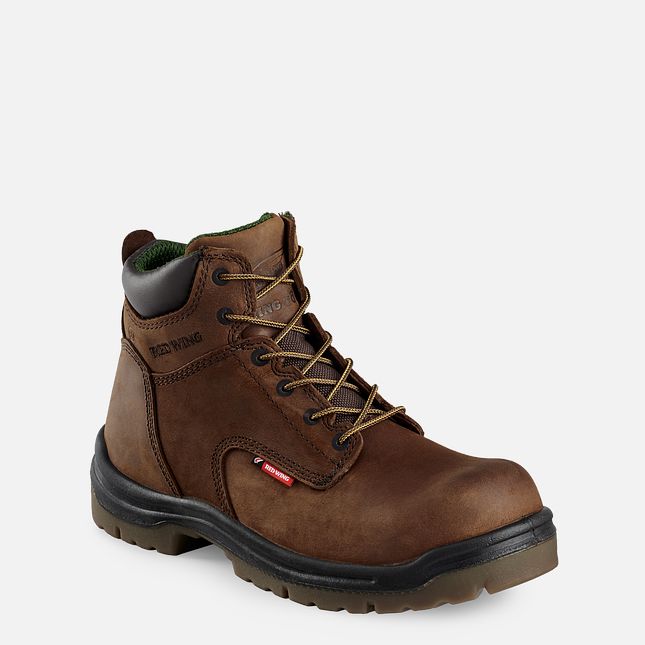 Red Wing King Tå® 6-inch Arbeidsstøvler Herre Brune | 4690-EHQTG